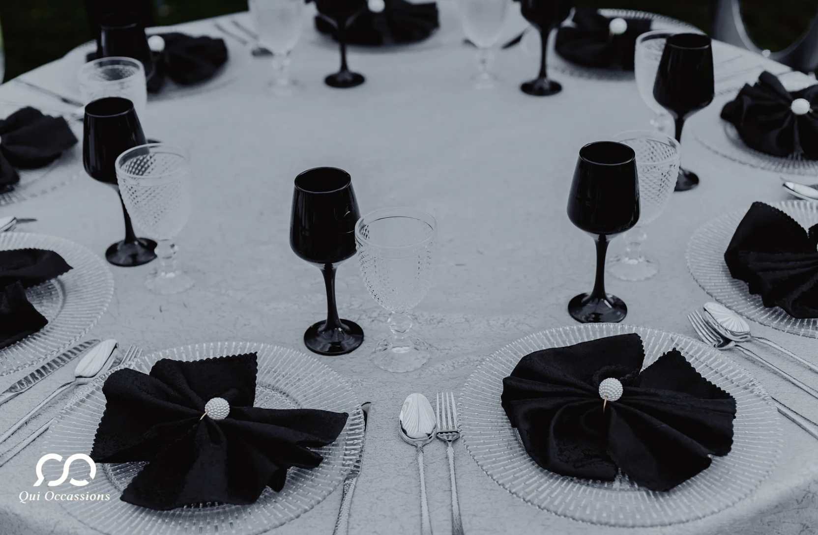 Corporate event setup