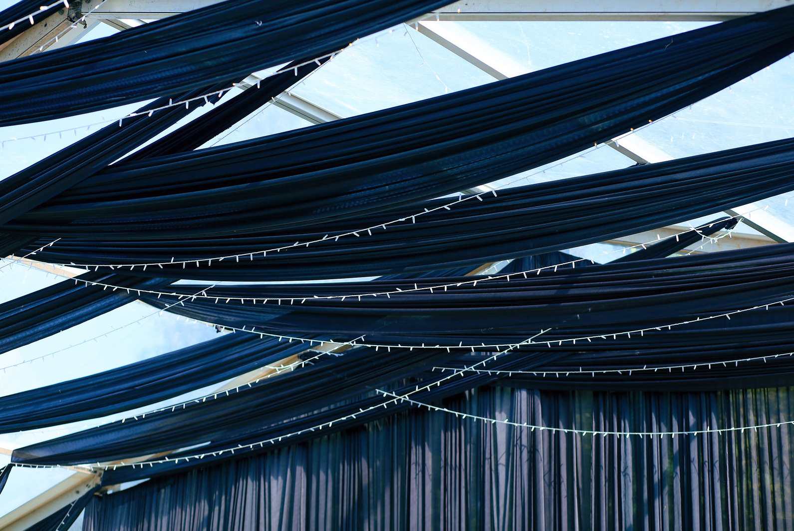 Organza chair sash