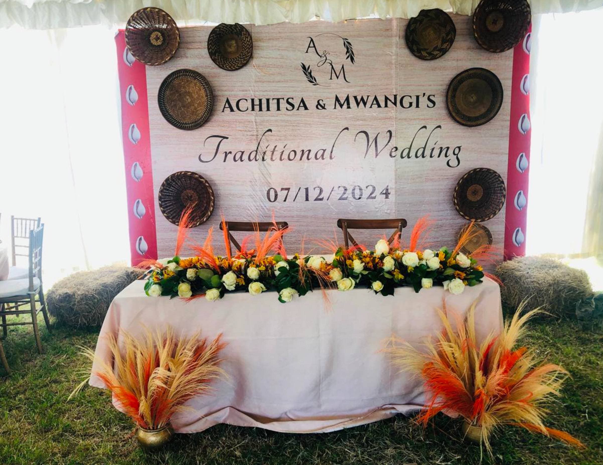 Traditional ceremony decor